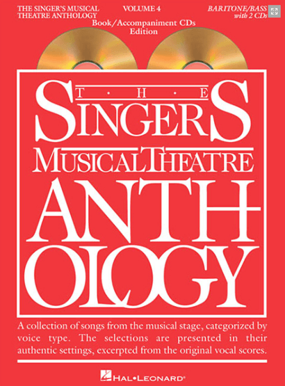 Singers Musical Theatre Anthology: Baritone/Bass Voice - Volume 4, with Piano Accompaniment CDs 